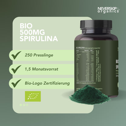 Spirulina Presslinge (250 Stück)